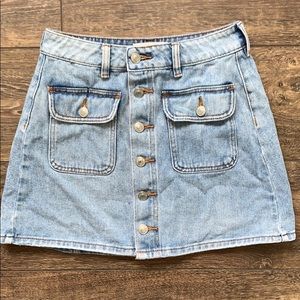 Pacsun Jean Skirt